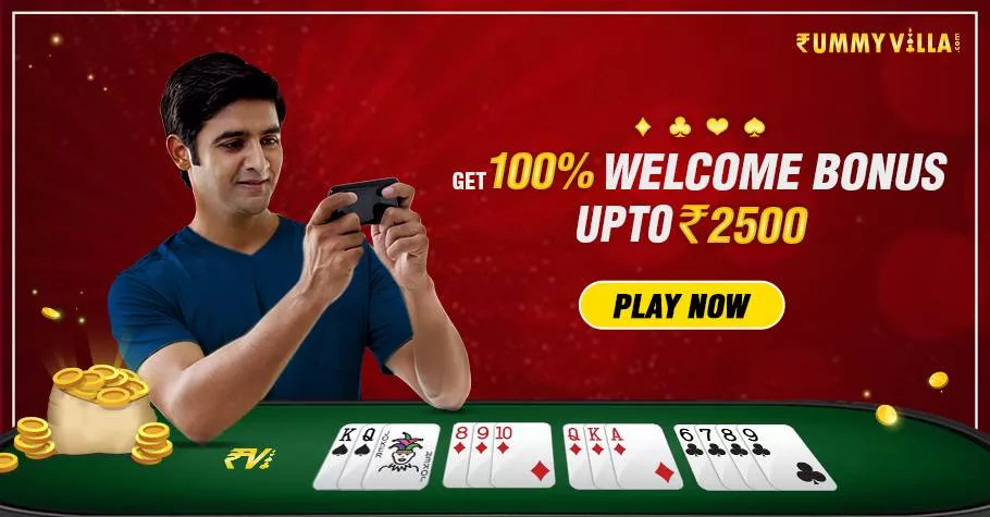 Join Rummy Villa to get welcome bonus